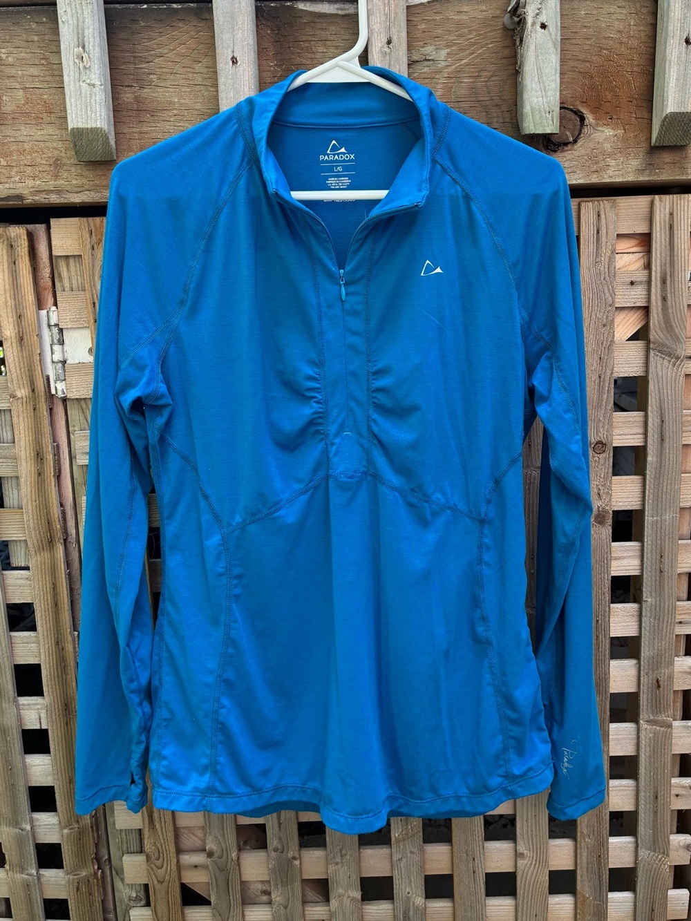 Paradox Women’s Bright Blue Quarter-Zip Active Pullover